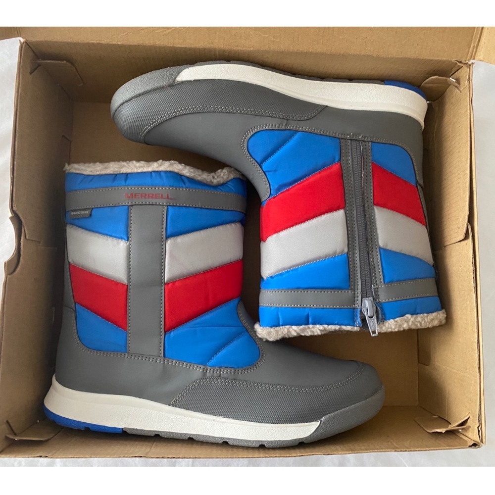 MERRELL Alpine Puffer Waterproof Boot | Size 7 | Big Kid-Boy